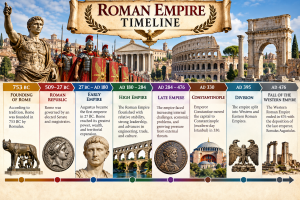 Roman Empire Timeline | Fossils for Sale Roman Empire Timeline