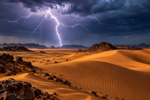 Sahara Desert | Fossils for Sale Sahara Desert Lightening Strike