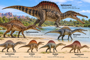 Spinosaurids | Fossils for Sale Spinosaurid Dinosaurs