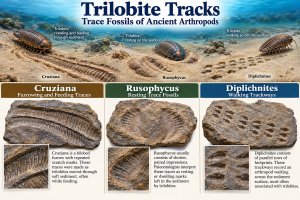 Trilobite Tracks | Fossils for Sale Trilobite Track Fossils For Sale