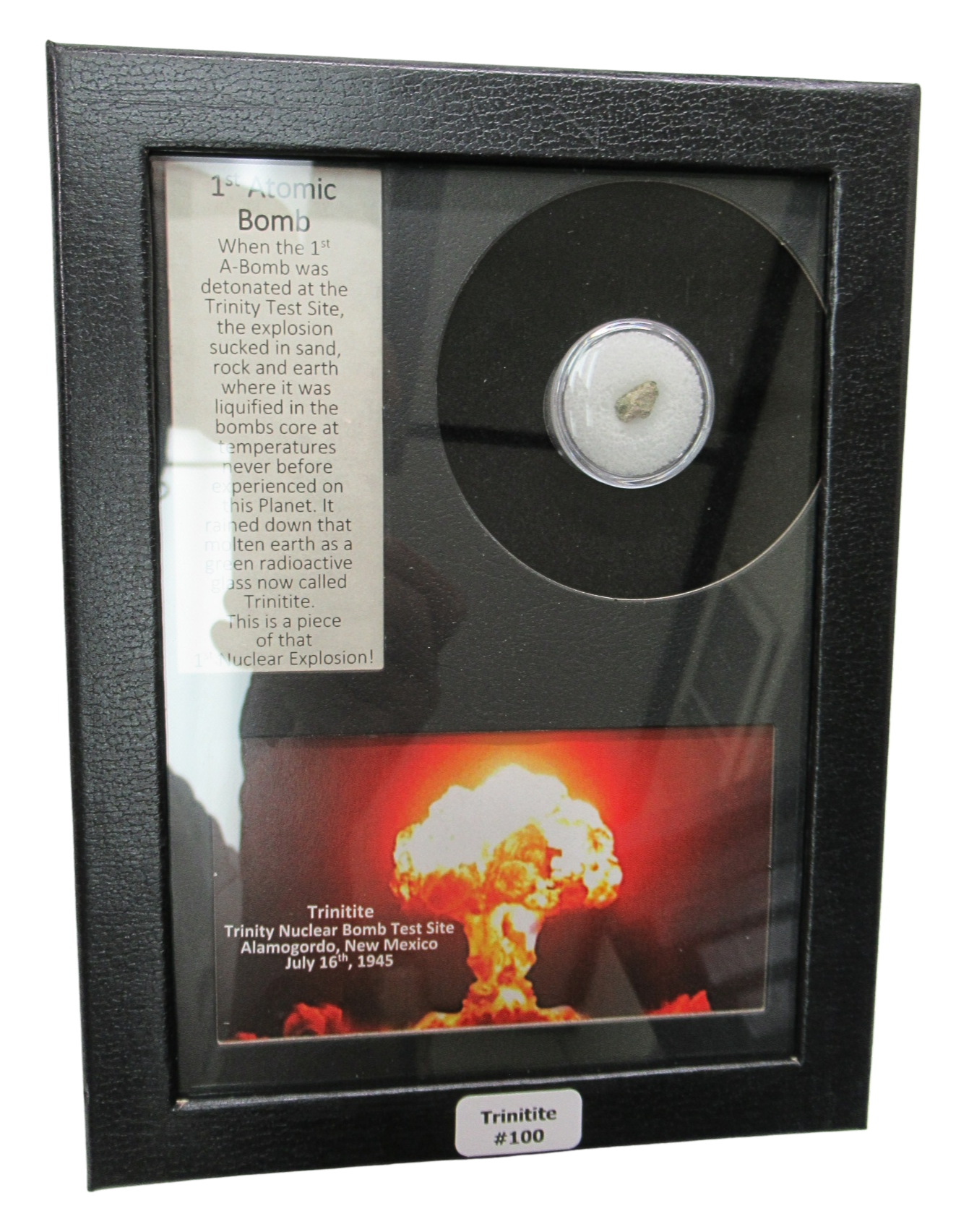 Trinity Atomic Glass For Sale Genuine Atomic Bomb Glass 100 | Fossils for Sale Trinity Atomic Glass For Sale Genuine Atomic Bomb Glass 100