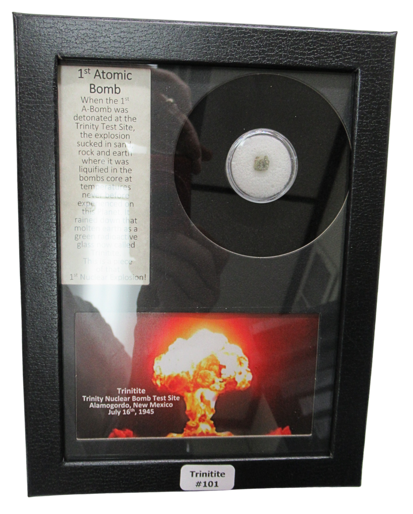 Trinity Atomic Glass For Sale Genuine Atomic Bomb Glass 101 | Fossils for Sale Trinity Atomic Glass For Sale Genuine Atomic Bomb Glass 101