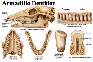 Armadillo Dentition | Fossils for Sale Armadillo Dentition