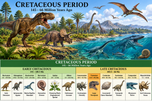 Cretaceous Period Timeline | Fossils for Sale Cretaceous Period