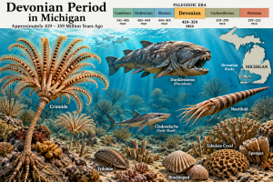 Devonian Michigan Reef Life | Fossils for Sale Devonian Michigan
