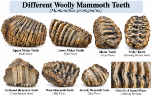 Woolly Mammoth Tooth Fossil For Sale
