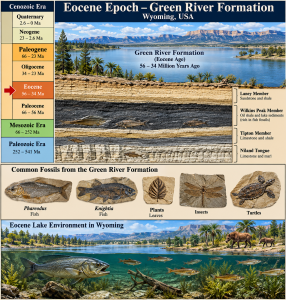 Eocene Green River Formation | Fossils for Sale Eocene Epoch