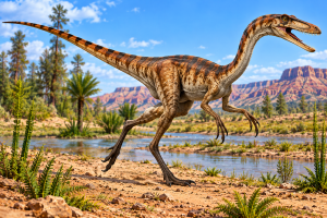 Running Coelophysis | Fossils for Sale Coelophysis