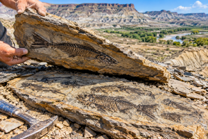 Split Fish Layer | Fossils for Sale Split Fish Layer