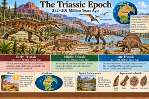 Triassic Epoch | Fossils for Sale Triassic Epoch