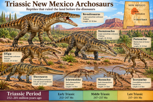 Triassic New Mexico | Fossils for Sale Archosaurs