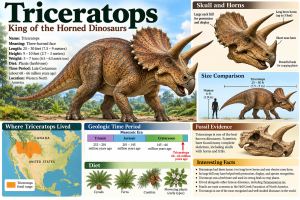 Triceratops Facts | Fossils for Sale Triceratops Facts