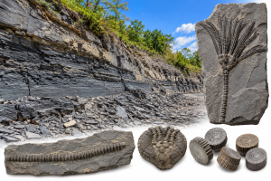 Waldron Shale | Fossils for Sale Waldron Shale Crinoid Fossil For Sale